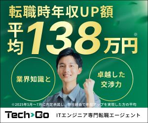 テックゴーのバナー広告